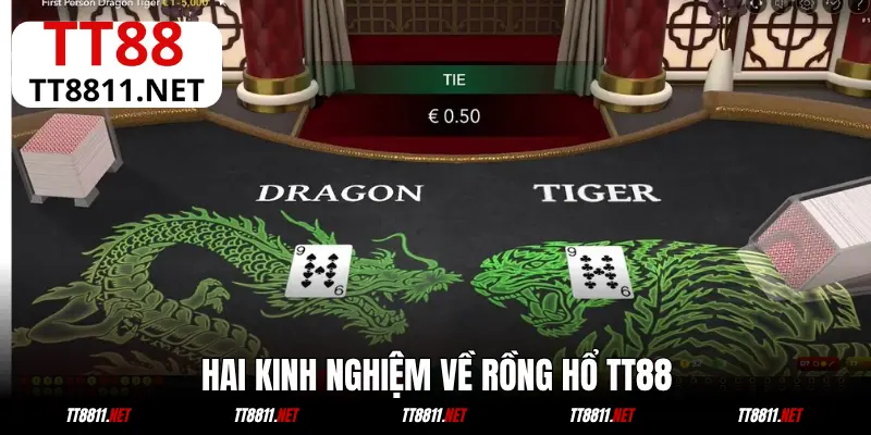 Hai kinh nghiệm về Rồng Hổ TT88 mà người dùng nên biết